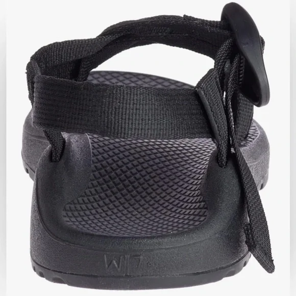 Chaco Dual Strap Cloud Sandal Women Solid Black - Picture 4 of 12